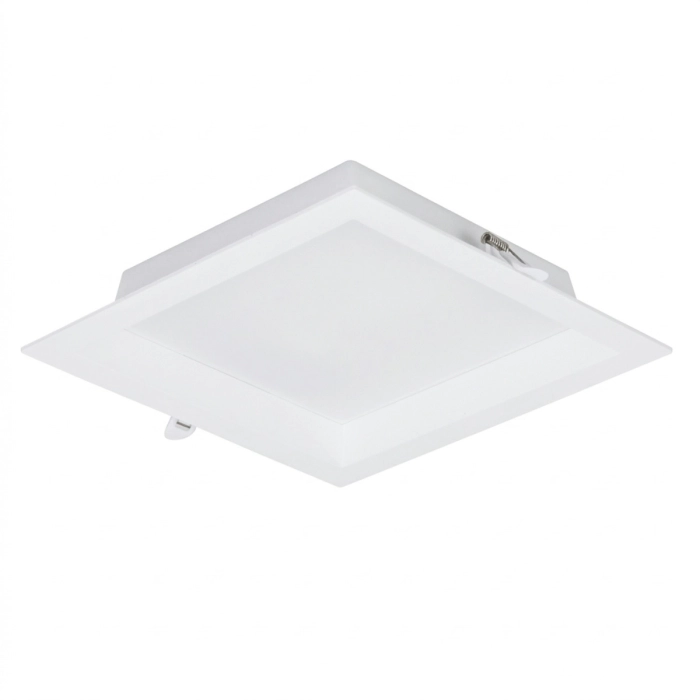 Painel luminária de embutir LED CCT quadrado 18W Gaya 7670