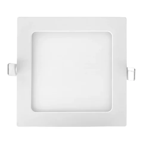 Painel Luminária de Embutir LED Eco Quadrado 4000K 18W Bivolt (L) 21,7cm x (P) 21,7cm Alumínio Branco - Opus 30142